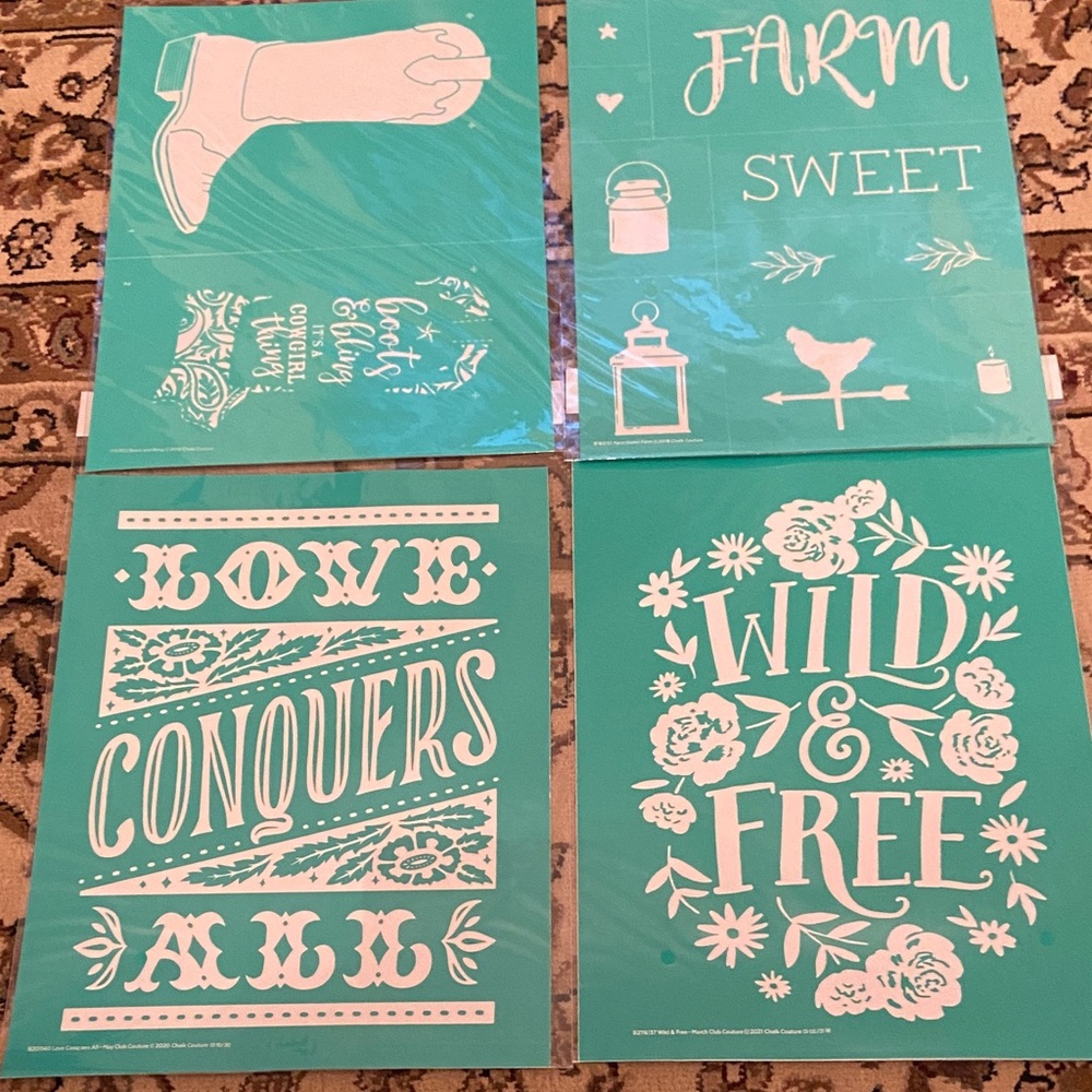 Chalk Couture Transfer Bundle (cowgirl, farm, love, wild & free)